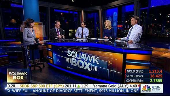 CNBC Squawkbox Television Show Screencap